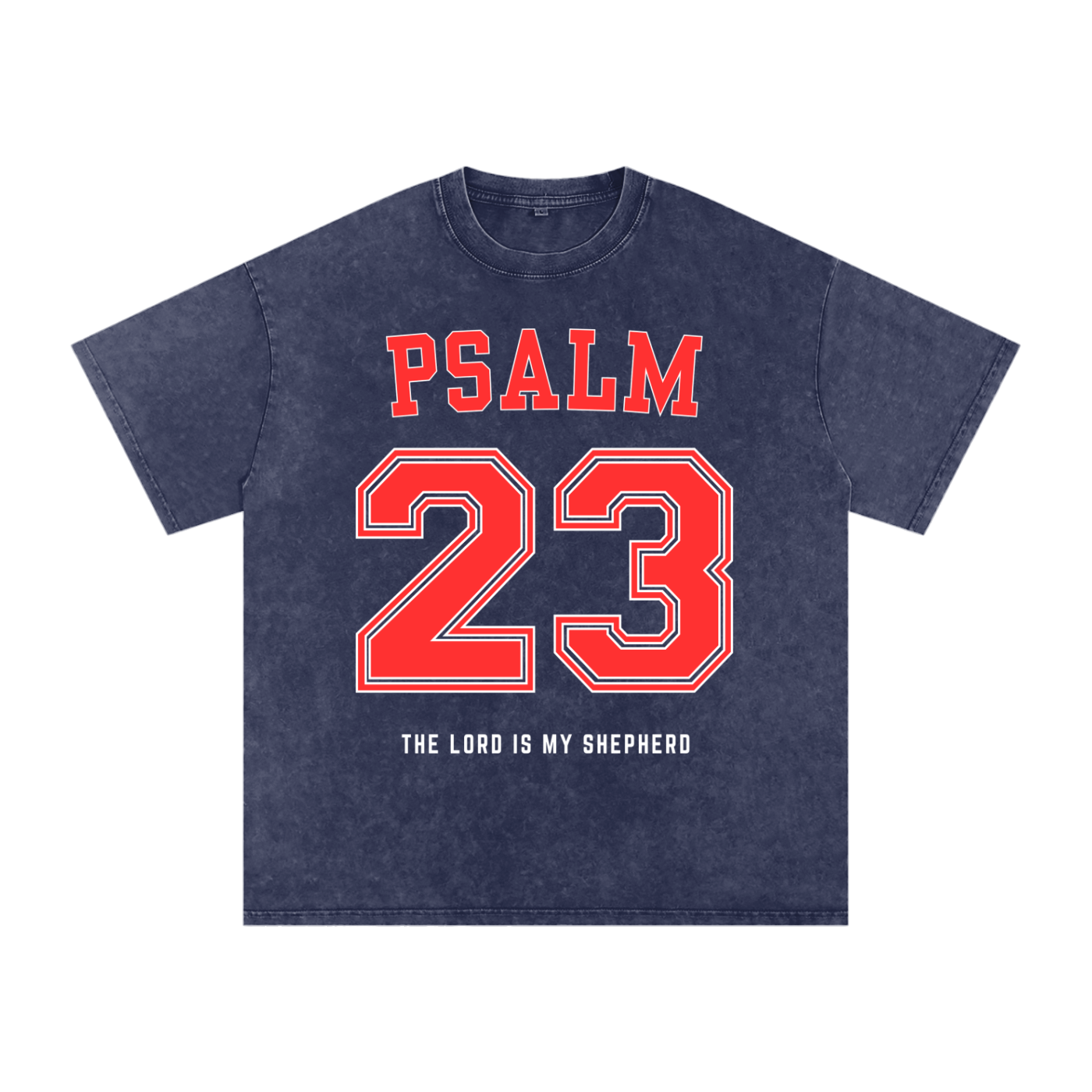Psalms 23 Oversized Washed T