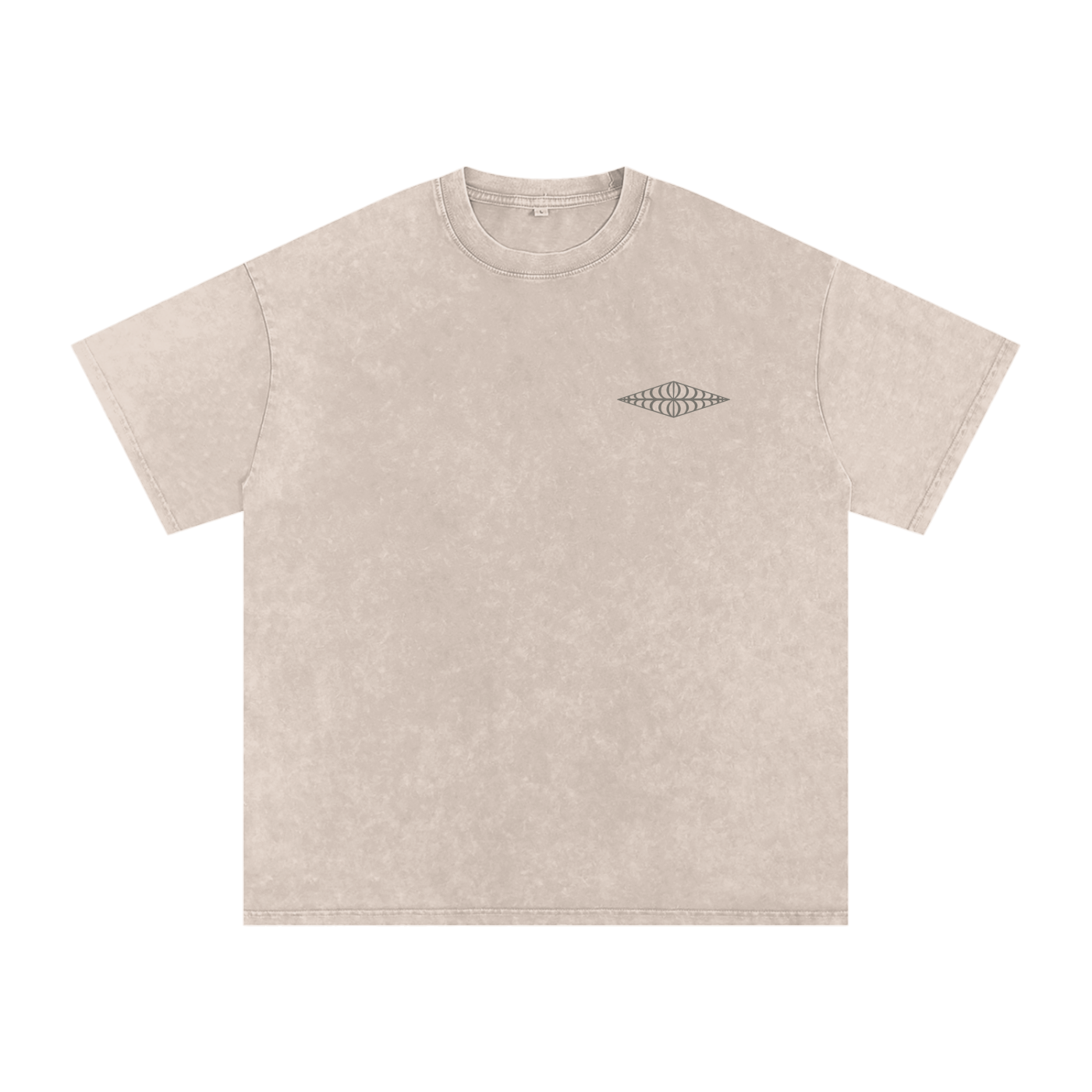 Oversized Washed Kava T-Shirt