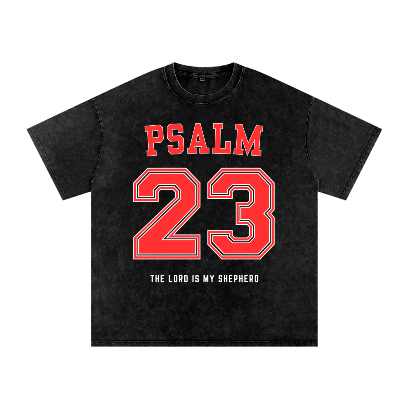 Psalms 23 Oversized Washed T