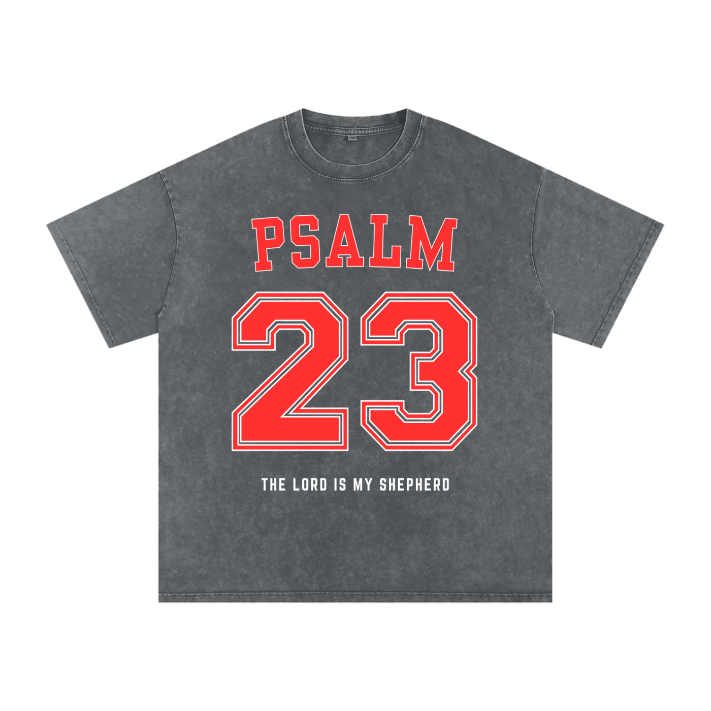 Psalms 23 Oversized Washed T
