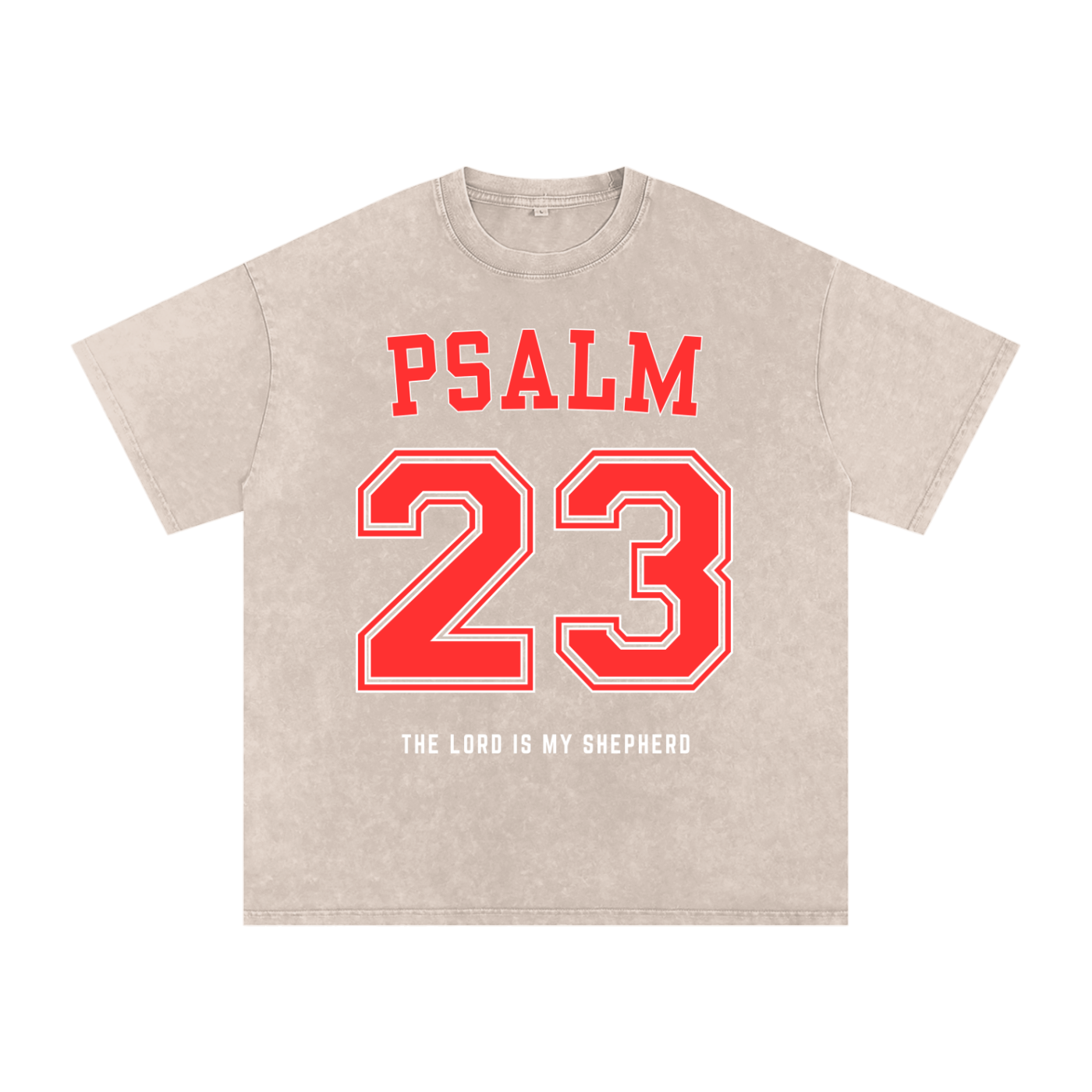 Psalms 23 Oversized Washed T