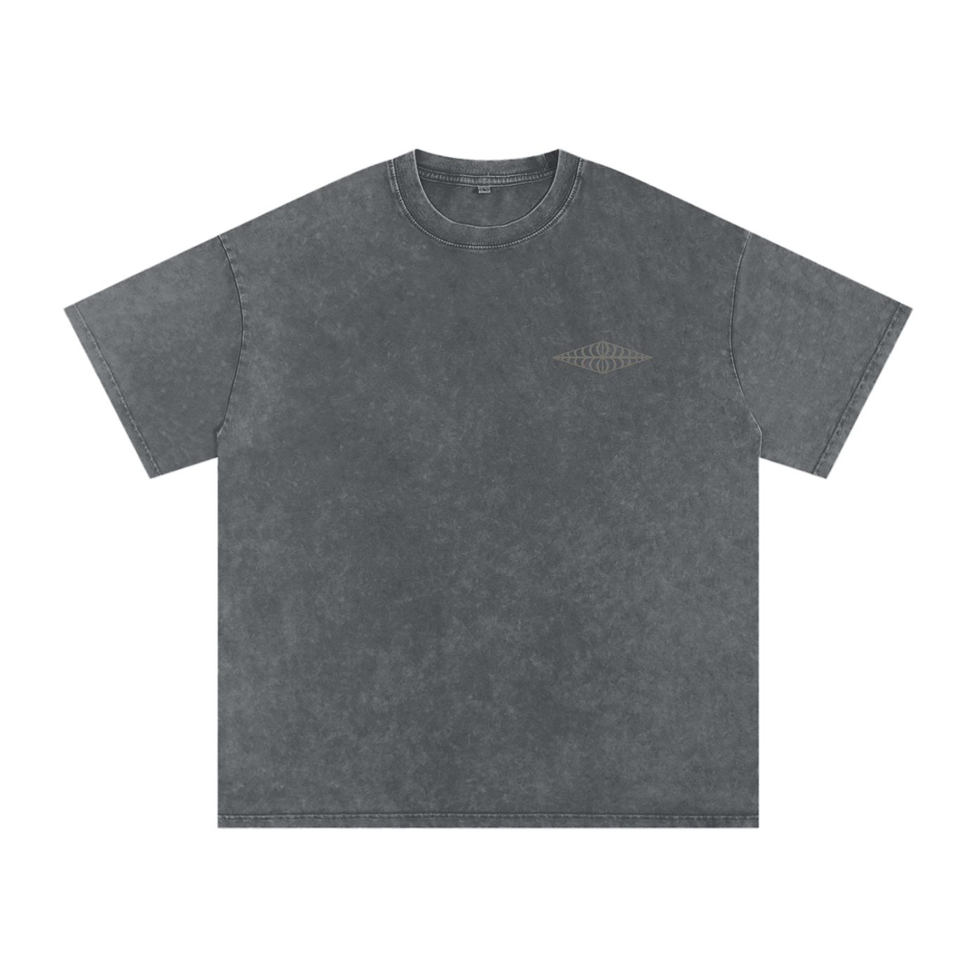 Oversized Washed Kava T-Shirt